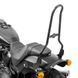 Спинка Harley Softail Fat Bob 114 18-25 Craftride Fast Rider-M з багажною полицею чорного кольору