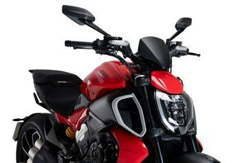Вітрове скло New Generation Sport Plus сумісне з KAWASAKI ZX-6R NINJA 24 матово-чорне Puig 21712J