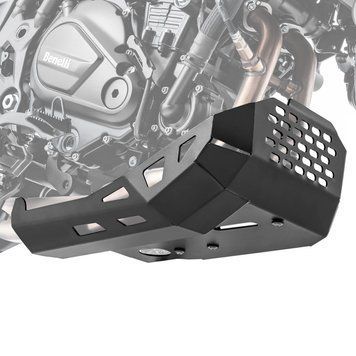 Алюминиевая защита двигателя для Benelli TRK 702 23-25 ​​Motoguard VX39 черного цвета