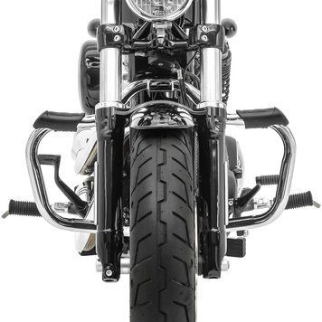 Захисні дуги Harley Davidson Sportster 1200 T Superlow 14-20 Moustache chrome Craftride