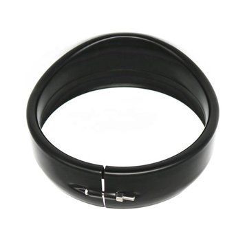 Декоративне кільце 5,75 дюйми, сумісне з фарою Harley Davidson Sportster 883 Hugger/Iron Headlight Ring SR1 Craftride, чорне.