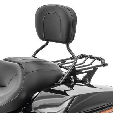 Спинка + багажник + боковые кофры внутренние сумки AW для Harley Street Glide 14-22 black Craftride