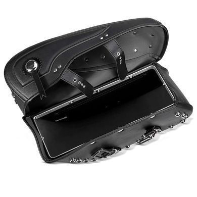 Бічні сумки VH6 + кріплення, сумісні з Kawasaki Vulcan S/W 650, Craftride