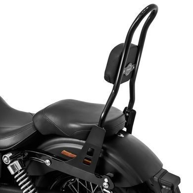Спинка Harley Davidson Street Bob 09-17/LR Craftride Fast Rider-L з багажником чорний