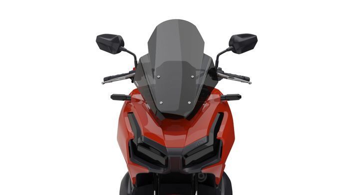 Вітрове скло V-Tech Line Touring Puig для HONDA ADV 160 2023-2026 димчастого кольору 21429H