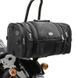 Комплект: Багажна полиця Harley Touring 09-25 KI знімна чорного кольору + задня сумка RB1 багажний рулон 24-30л для Chopper Cruiser