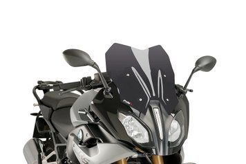 Вітрове скло Touring Puig для BMW R1250RS 2019-2025 темно-димчастого кольору 7616F