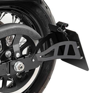 Боковой держатель номерного знака для Harley Davidson Sportster 1200 91-99 Craftride черный