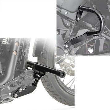 Захист двигуна та бічних кофрів, сумісні з мотоциклами Harley Davidson Softail Low Rider ST 22-25 Craftride.