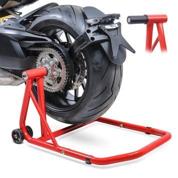 Монтажный однорычажный стенд для MV Agusta F4 1000 R 10-15. Односторонний стенд CLassic-POM, красный.