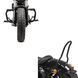 Комплект: захисна дуга Harley Sportster 04-20 Mustache чорного кольору Спинка для Harley Sportster 04-20 Tampa S чорний