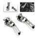 Подножки для защитных дуг 22-25мм Motoguard HF3 серебристый