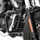 Комплект: захисна дуга Harley Sportster 04-20 Mustache чорного кольору Спинка для Harley Sportster 04-20 Tampa S чорний