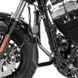 Комплект: захисна дуга Harley Sportster 04-20 Mustache чорного кольору Спинка для Harley Sportster 04-20 Tampa S чорний