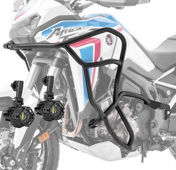 Комплект захисної дуги + додаткові протитуманні фари Africa Twin 1100 CRF 20-23, Motoguard KT35