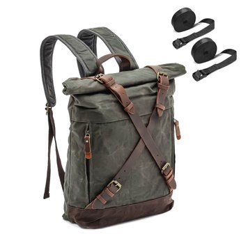 Задня сумка для BMW R NineT/Pure/Racer Bagtecs CR3 з ременями темно-сірого кольору