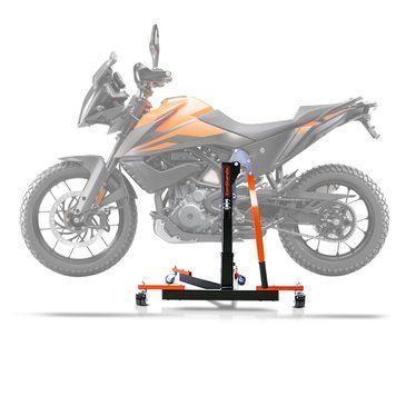 Центральная подставка ConStands Power-Evo для KTM 390 Adventure 20-24 оранжевая