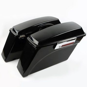 Жорсткі кофри підходять для Harley Davidson Road King Classic (FLHRC/I) 98-13, чорний Craftride