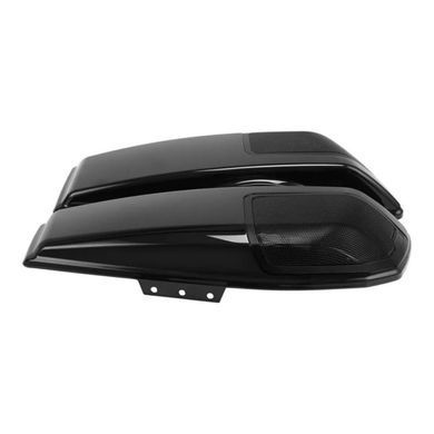 Крышки кофров с отверстием для динамиков, для мотоциклов Harley Davidson Street Glide 24-26 Craftride SD23, черные