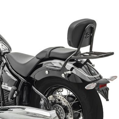 Комплект: Защитная дуга Mustache + спинка с багажником для BMW R 18/Classic 20-25 Craftride QL2 + набор переходников для установки спинки с оригинальными боковыми кофрами для BMW R18 20-22 Craftride