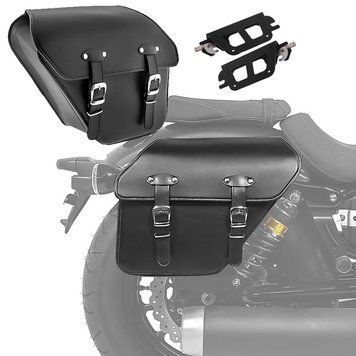 Комплект з 2х кофрів для Harley Breakout / 114 18-25 + тримач Quick Lock Craftride FRG-B