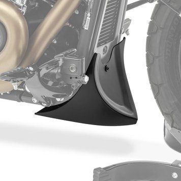 Нижній спойлер для Yamaha XV 950/R 14-20. Craftride CP9M, чорний матовий.
