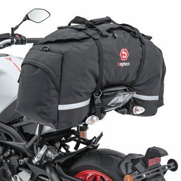 Задняя сумка, совместимая с Yamaha MT-07 / Tracer 700 Bagtecs SX80, 70 л, черная.