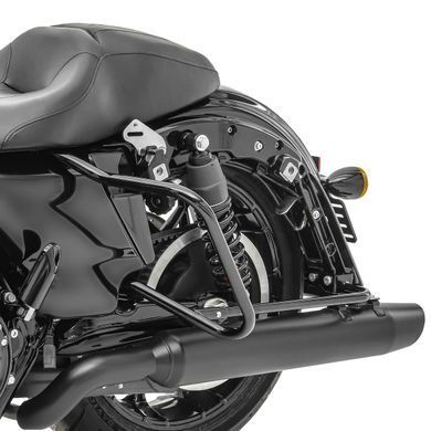 Опорні кронштейни для бічних кофрів або жорстких сідельних сумок Harley Davidson Road Glide Special 15-23 чорний Craftride