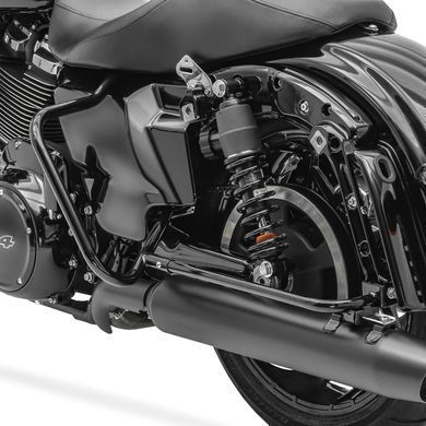 Опорні кронштейни для бічних кофрів або жорстких сідельних сумок Harley Davidson Road Glide Special 15-23 чорний Craftride