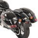 Комплект бокових кофрів Craftride Delaware 33Ltr, включаючи монтажний комплект чорного кольору + верхній кофр із багажними ґратами