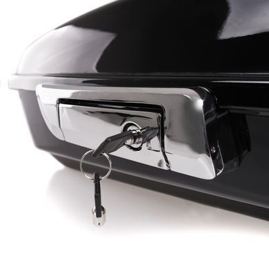 Комплект: кофр Razor для Harley Davidson Touring Models 2014-2021 + Багажник TP Съемный для Harley Davidson Touring Models 23-25 ​​хром