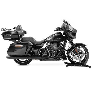 Короткий кофр для Harley Davidson Softail Low Rider / S / ST 18-26 Craftride CP22 чорний