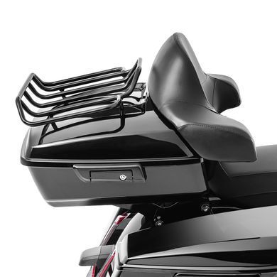 Короткий кофр для Harley Davidson Softail Low Rider / S / ST 18-26 Craftride CP22 чорний