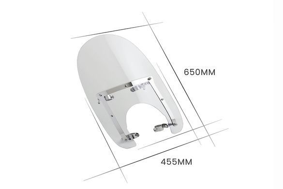 Ветровое стекло America I Puig для YAMAHA XVS250 DRAGSTAR 2001-2009 прозрачный 0867W