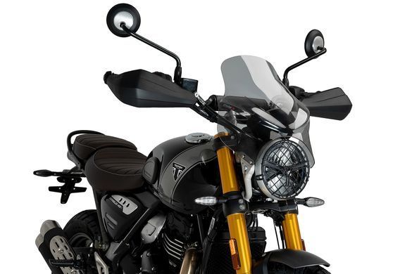 Ветровое стекло Top Puig для KAWASAKI W650 1996-2006 дымчастого цвета 1309H