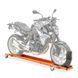 Маневренная телжка для Kawasaki Z 800 / e / Z 650 ConStands Smart-Mover оранжевая с упором для колеса