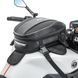 Сумка на бак мотоцикла, сумісна з Aprilia Dorsoduro 1200/900/750, сумка на задню частину Bagtecs MR5, розширювана, 11-15 л, чорна