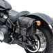 Сідельна сумка для Triumph Bonneville T120 / T100 Вінтажна сумка Craftride SV1 чорна