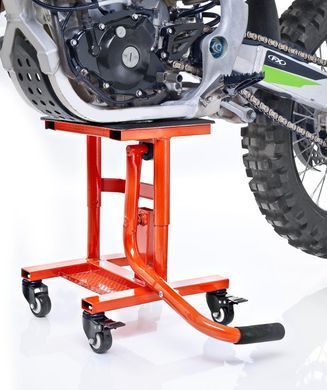 Монтажна стійка Dolly Mover із роликами Cross Mover M ConStands Motorcross оранжевого кольору
