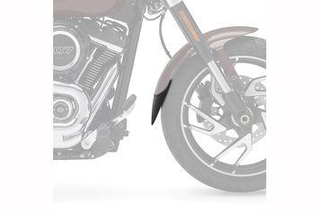 Подовження переднього крила Puig для HARLEY DAVIDSON SOFTAIL LOW RIDER FXLR 2020 чорного цвета 21642N