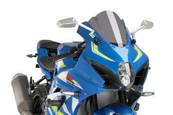 Вітрове скло Z-Racing Puig для SUZUKI GSX-R1000R 2017-2021 темно-димчастого кольору 9013F