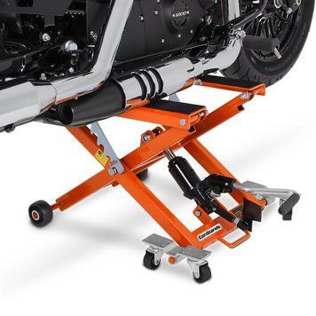 Подъемная платформа для мотоциклов ConStands Mid-Lift XL домкрат для мотоциклов до 500 кг оранжевого цвета