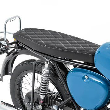 Плоске сидіння Simson S50 S51 S70 Craftride VS2 чорного кольору DPL3