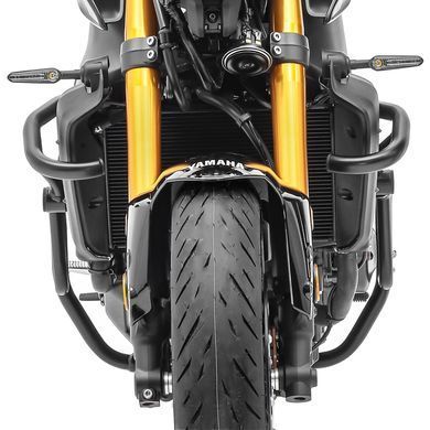 Комплект захисних дуг для Yamaha MT-09 21-25 верхній та нижній Motoguard X21 чорний