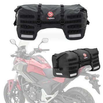 Задняя сумка совместима с Honda NC 750 / 700 / X / S Bagtecs SX70 70Ltr черная DPLI1
