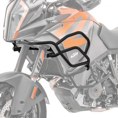 Защитная дуга X21, верхняя часть для KTM 1290 Super Adventure R / S 17-22, черная