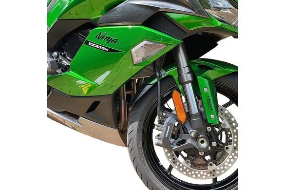 Расширение переднего крыла Puig для KAWASAKI NINJA 1000 SX 2020-2024 черного цвета 20473N