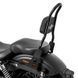 Спинка для мотоцикла Harley Davidson Dyna Street Bob 06-08 Craftride Fast Rider-L чорного кольору.