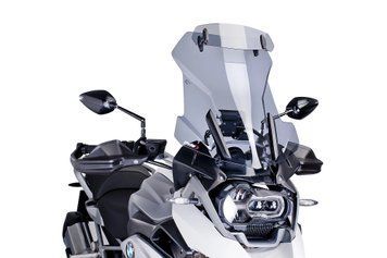 Вітрове скло Touring зі спойлером Puig для UNIVERSAL UNIVERSAL NaN-NaN димчастого кольору 6504H