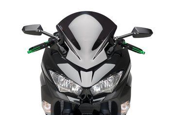 Вітрове скло Z-Racing Puig для KAWASAKI NINJA E-1 2024-2026 темно-димчастого кольору 9976F